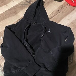 Jordan Black Hoodie Jacket